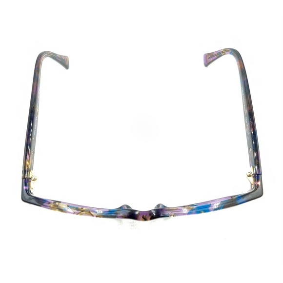 Coach HC 6065 5288 Confetti Purple Blue Eyeglasses Frames 49-17 135 Designer - Picture 3 of 12